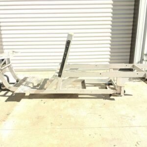 11 Polaris Gem E2 Electric Golf Cart Main Frame Chassis STRAIGHT BOS