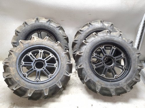17-21 Polaris Ranger 1000 XP Wheel Rims Tire Set MSA BKT TR-171 8.3-20 20X7