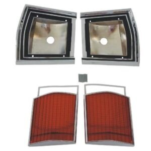 366-67BLKIT Mopar 1967 Dodge Dart Taillight Kit