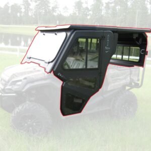 Steel Complete CabEnclosure System w/Doors 22-24 for Honda Pioneer SXS1000 5Seat