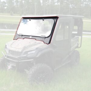 Steel Folddown Windshield Only 22-24 for Honda Pioneer SXS 1000 3 5 Seat Cab Enc